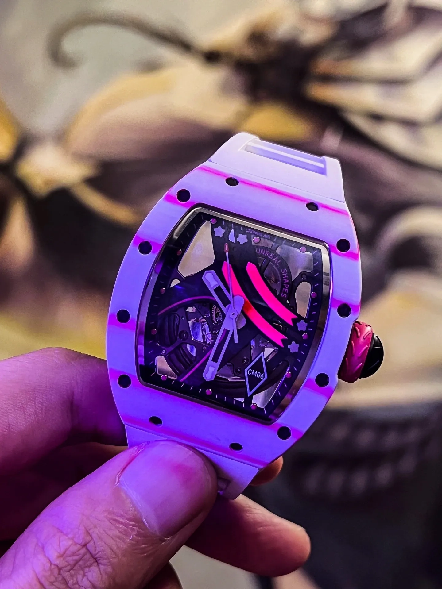 Копия часов CronusArt NTPT Carbon Fiber Watch CM06-P