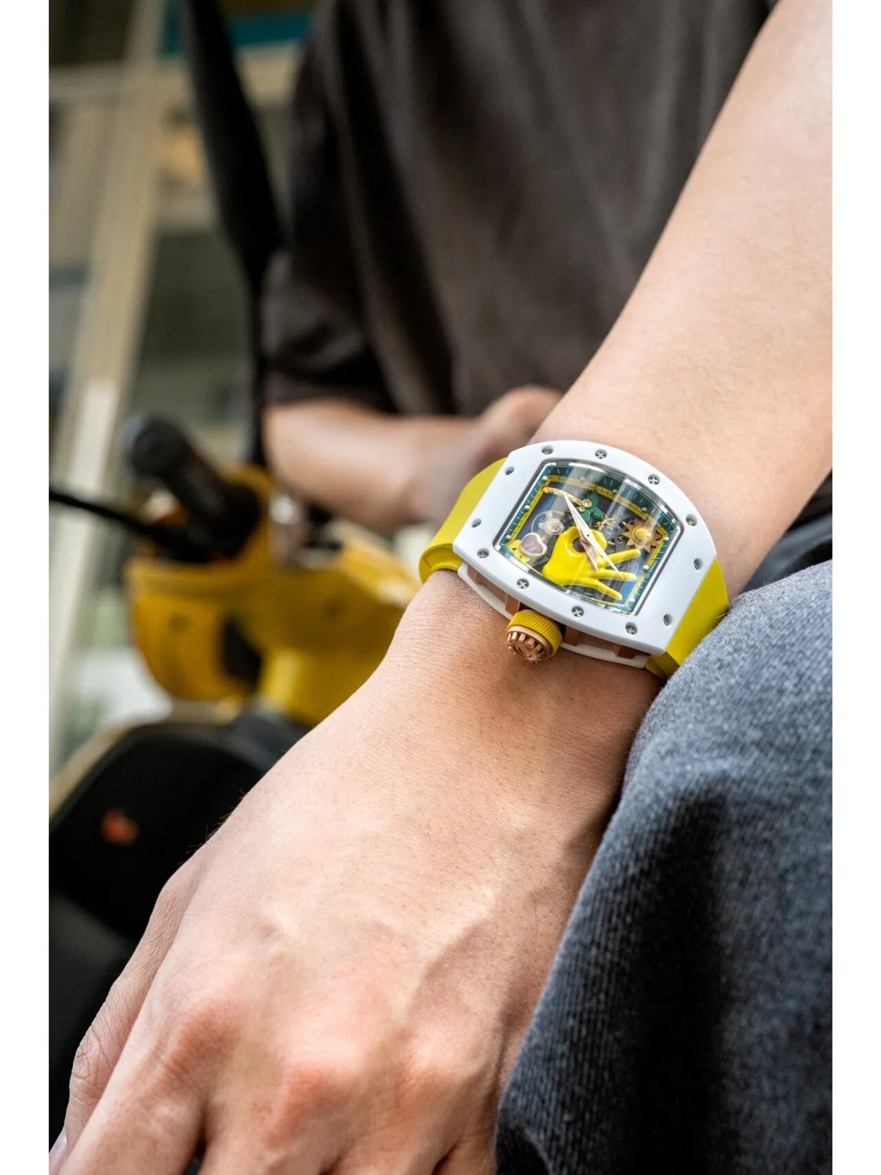 Копия часов CronusArt Ceramic Watch CM007-003