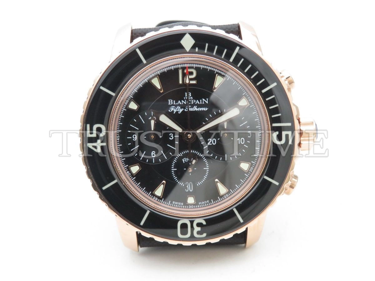 Копия часов Blancpain Fifty Fathoms Flyback Chronograph 5085FA-3630-63B