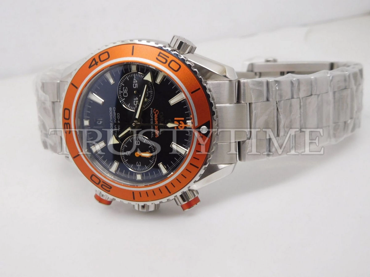 Копия часов Omega Seamaster Planet Ocean 600m Co‑Axial Master Chronometer Chronograph 45.5mm 232.30.46.51.01.002