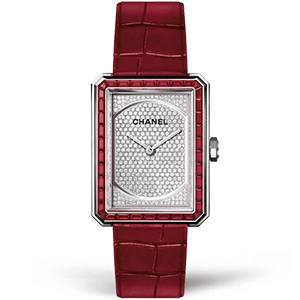 Копия часов Chanel Boy-Friend Tweed Watch H5086