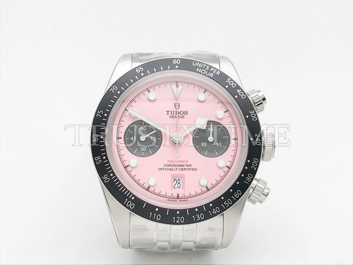 Копия часов Tudor Heritage Black Bay Chronograph M79360N-0019 Pink