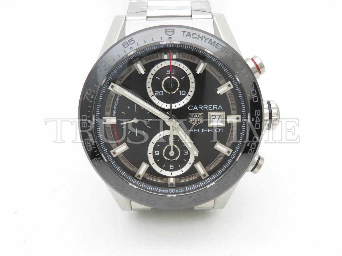 Копия часов Tag Heuer Carrera Calibre Heuer 01 43mm CAR201Z.BA0714