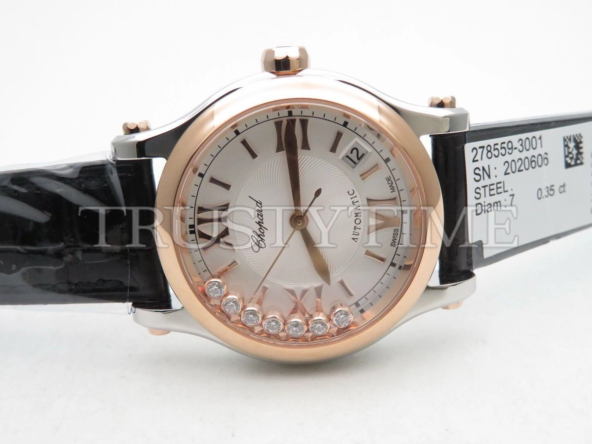 Копия часов Chopard Happy Sports 36mm 278559-6001