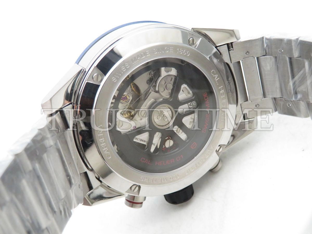 Копия часов Tag Heuer Carrera Calibre Heuer 01 43mm CAR201T.BA0766