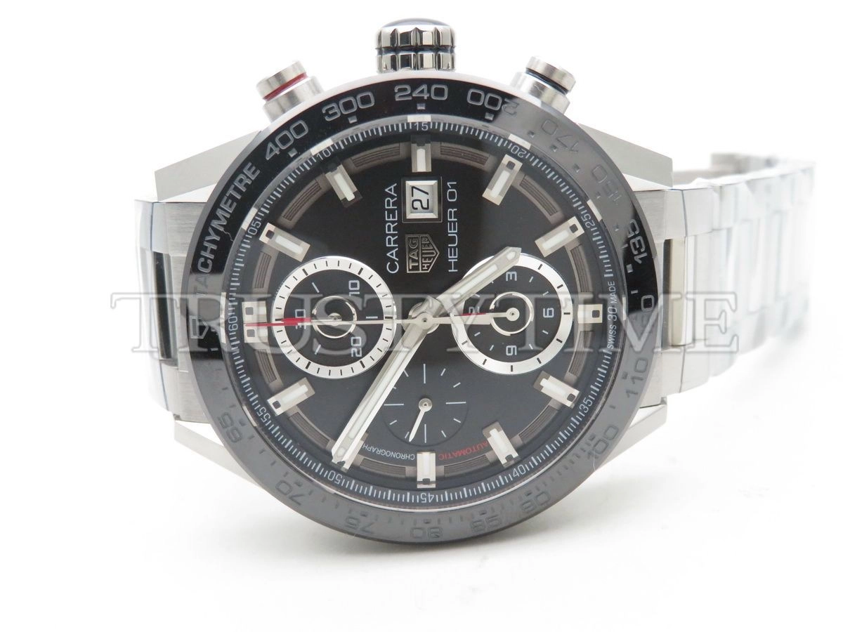 Копия часов Tag Heuer Carrera Calibre Heuer 01 43mm CAR201Z.BA0714