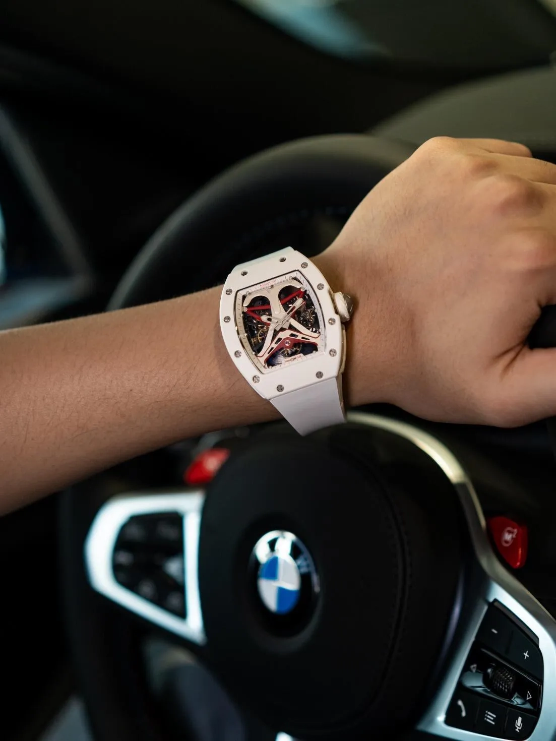 Копия часов CronusArt Carbon Watch CM09-016