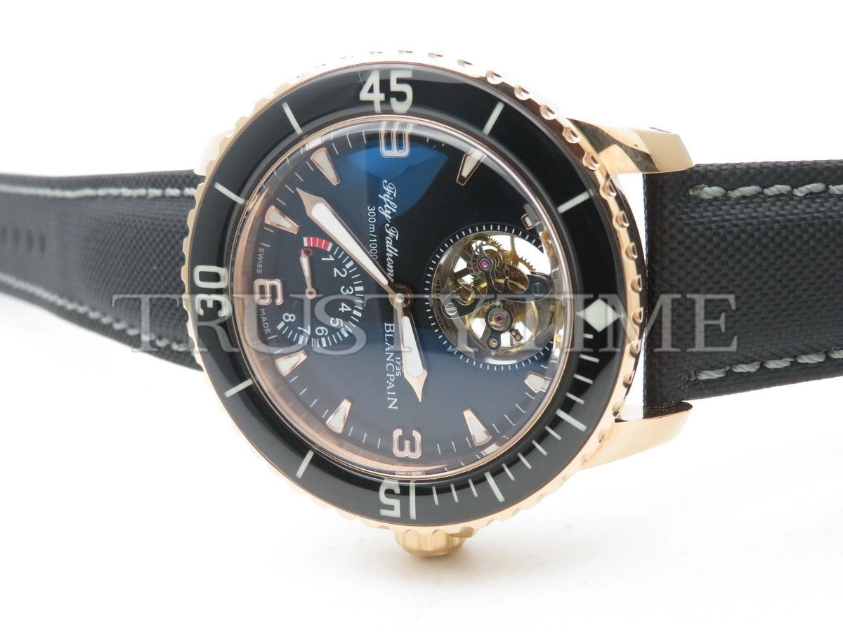 Копия часов Blancpain Fifty Fathoms Tourbillon 5025-3630-52A