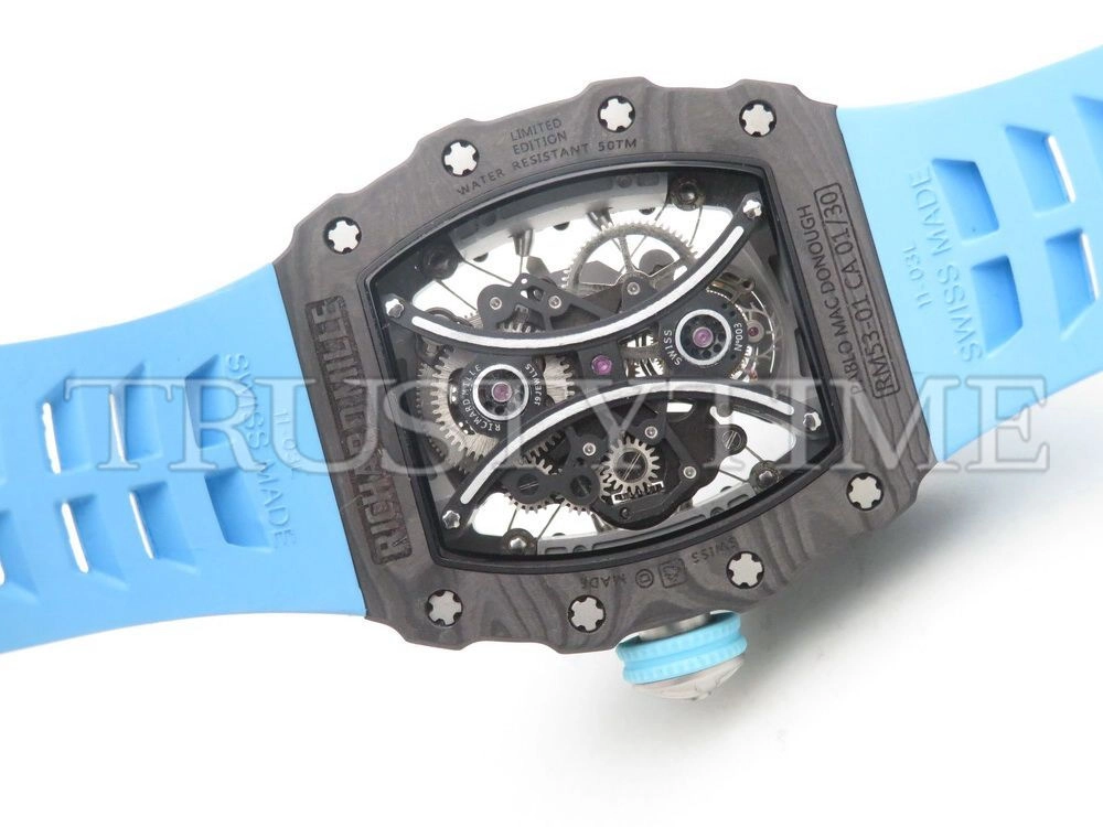 Копия часов Richard Mille RM53-01 Pablo Mac Donough Tourbillon