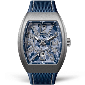 Копия часов Franck Muller Vanguard Camouflage V45-SC-DT-CAMOU-TTMC-BL