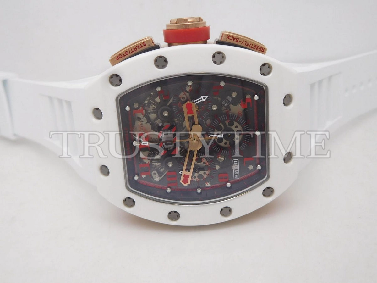 Копия часов Richard Mille RM011 Felipe Massa Skeleton