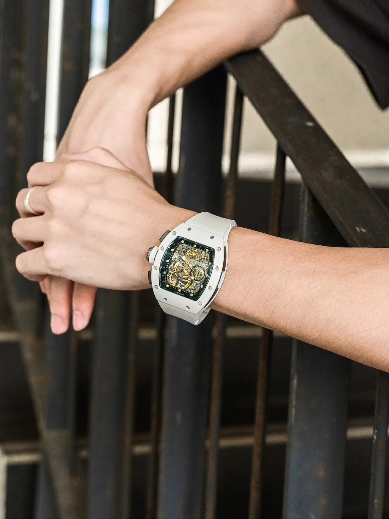 Копия часов CronusArt Carbon Watch CM09-013