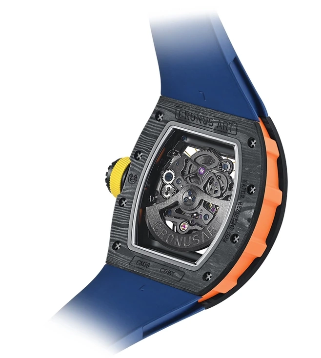 Копия часов CronusArt NTPT Carbon Fiber Watch CM36-001