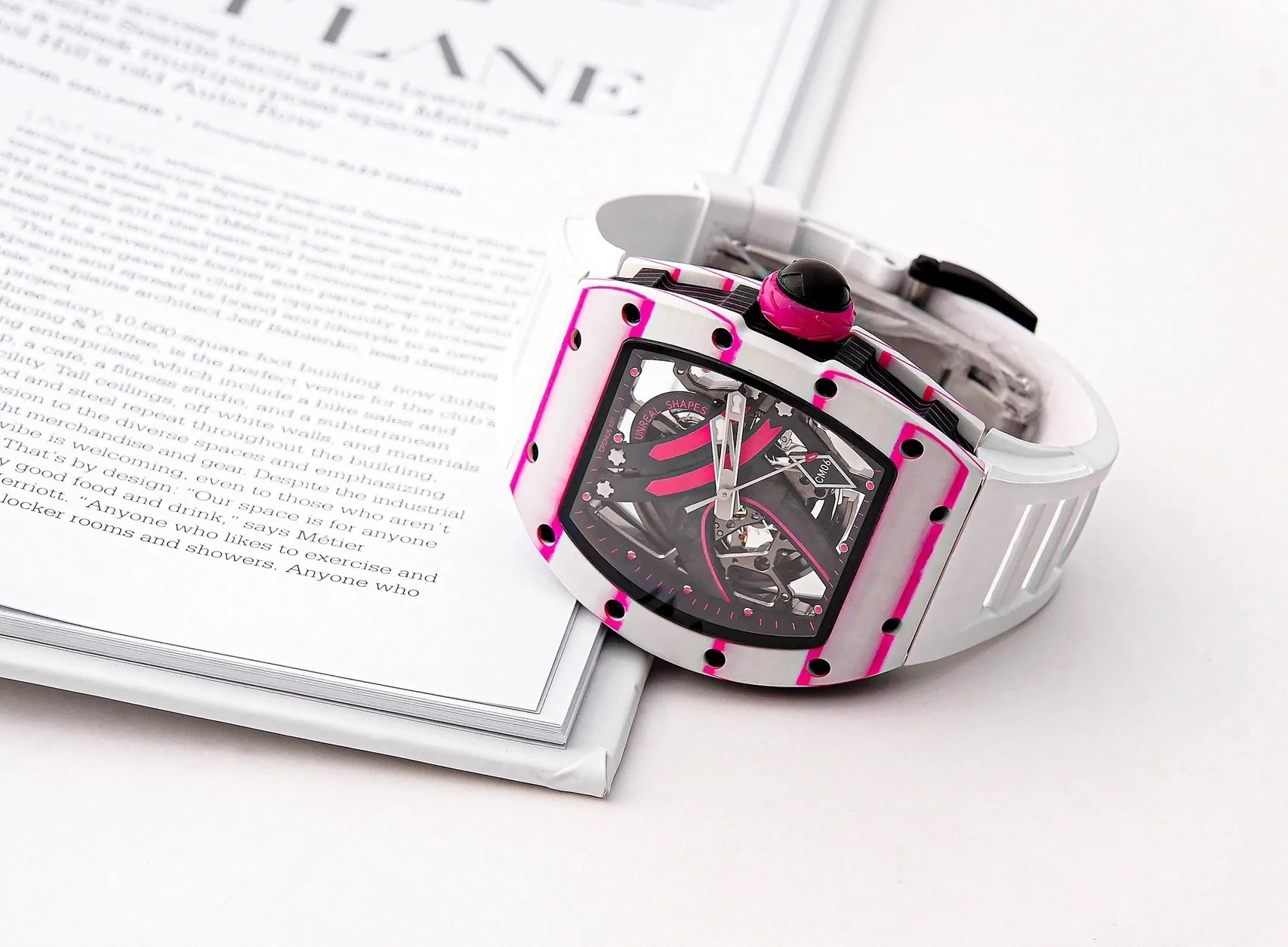 Копия часов CronusArt NTPT Carbon Fiber Watch CM06-P