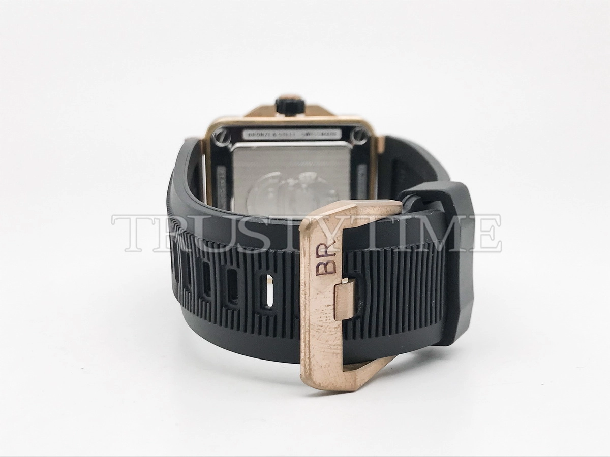 Копия часов Bell & Ross BR 03-92 Diver Black & Green Bronze BR0392-D-LT-BR/SRB
