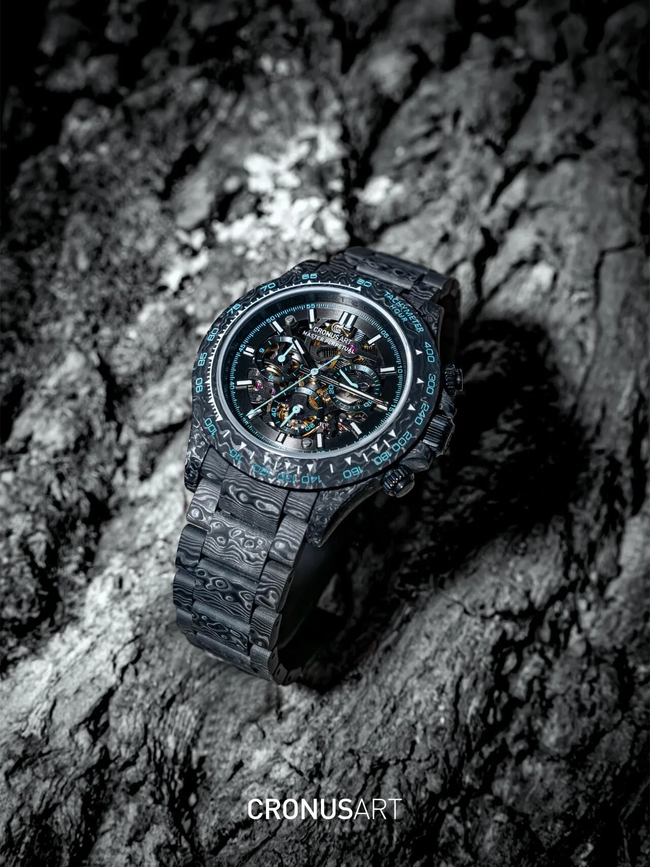 Копия часов CronusArt NTPT Carbon Fiber Watch Limited edition CM016-027