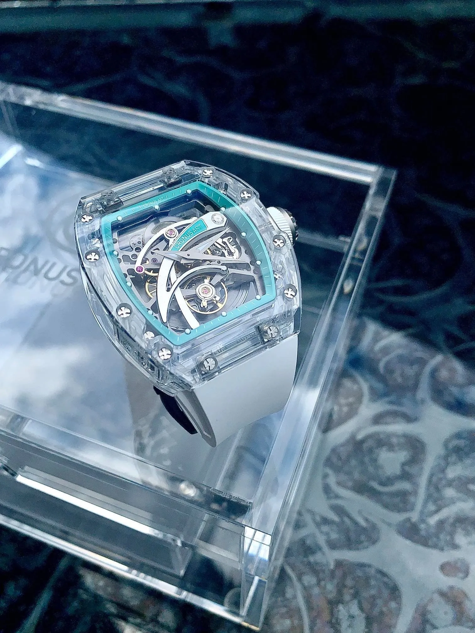 Копия часов CronusArt Sapphire Watch CM08-001