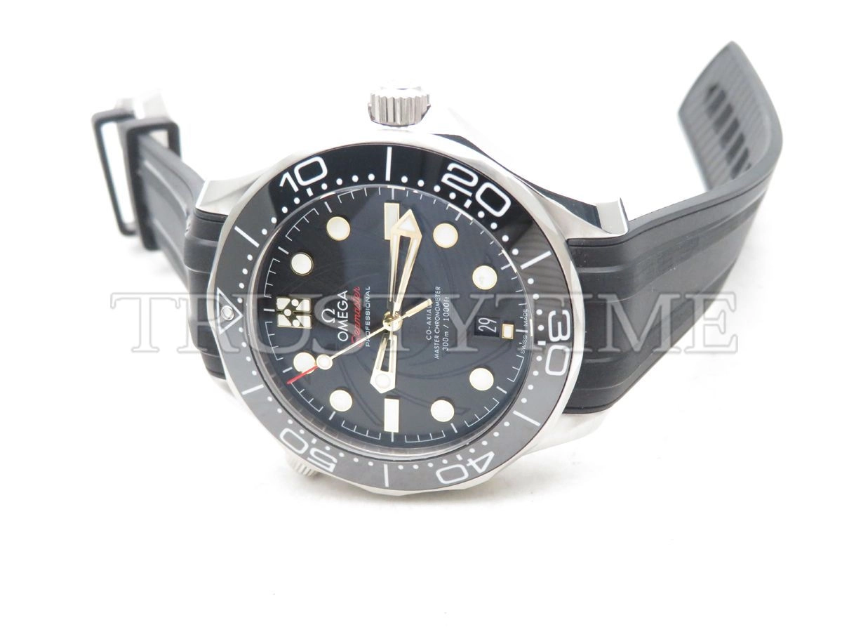 Копия часов Omega Seamaster Diver 300m Co-axial Chronometer James Bond Limited Edition 42mm 210.22.42.20.01.004