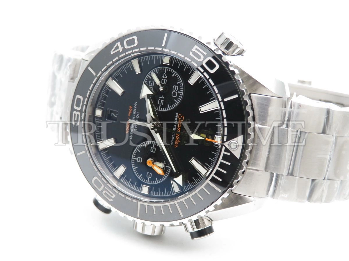 Копия часов Omega Seamaster Planet Ocean 600m Co‑Axial Master Chronometer Chronograph 45.5mm 215.30.46.51.01.001