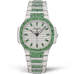 Копия часов Patek Philippe Nautilus Haute Joaillerie 35mm 7118-1453G-001