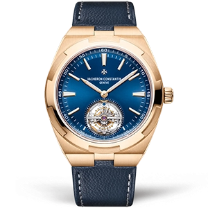 Копия часов Vacheron Constantin Overseas Tourbillon 42mm 6000V/110R-B733 Leather