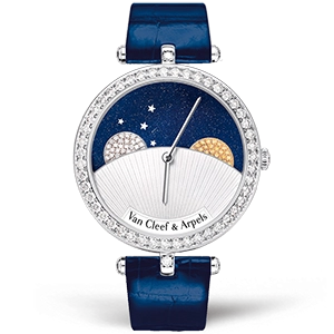 Копия часов Van Cleef & Arpels Lady Arpels Day and Night VCARN25800