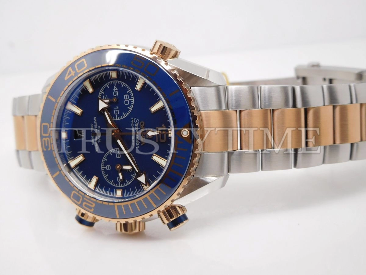 Копия часов Omega Seamaster Planet Ocean 600m Co‑Axial Master Chronometer Chronograph 45.5mm 215.20.46.51.03.001