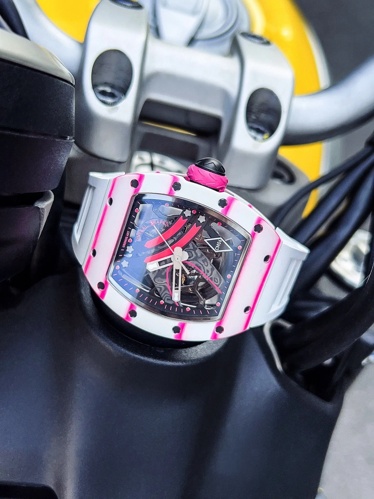 Копия часов CronusArt NTPT Carbon Fiber Watch CM06-P