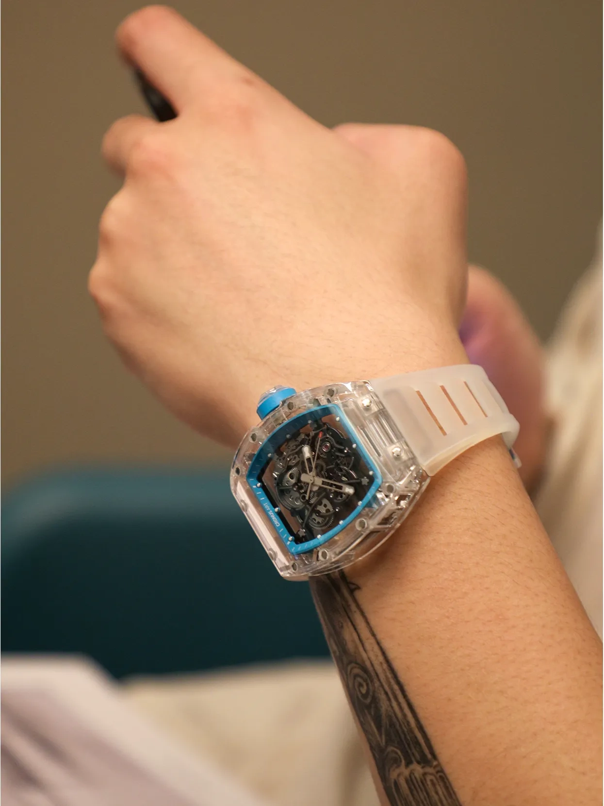 Копия часов CronusArt Sapphire Watch CM055-01
