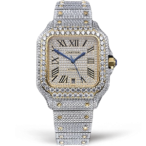 Копия часов Cartier Santos De Cartier 40 W2SA0009 Diamonds Арт. CR-0941