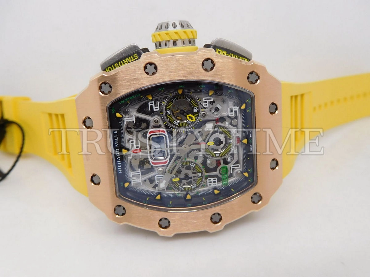 Копия часов Richard Mille RM011-03 Felipe Massa Skeleton
