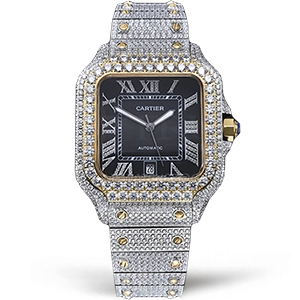 Копия часов Cartier Santos De Cartier 40 W2SA0009 Diamonds Арт. CR-0937
