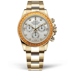 Копия часов Rolex Cosmograph Daytona Orange Sapphire 116578SACO