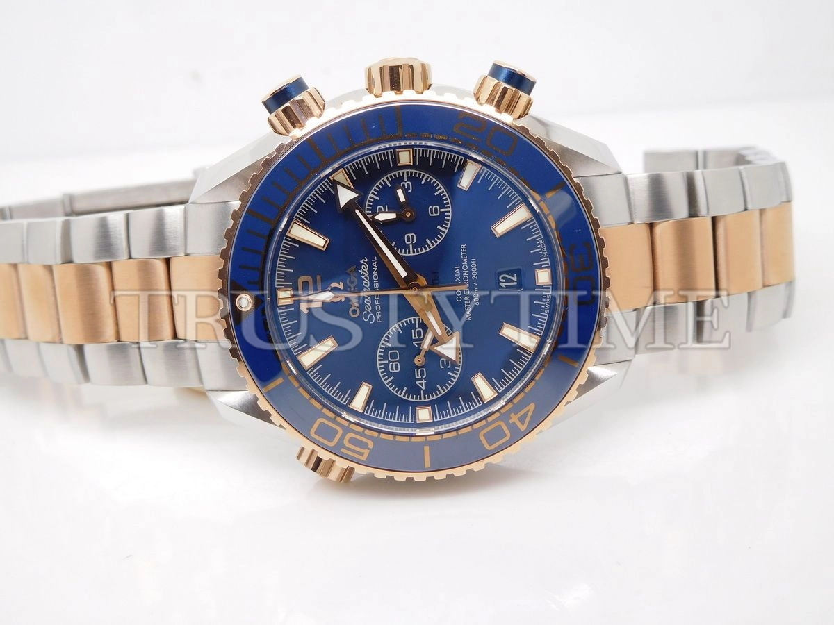 Копия часов Omega Seamaster Planet Ocean 600m Co‑Axial Master Chronometer Chronograph 45.5mm 215.20.46.51.03.001
