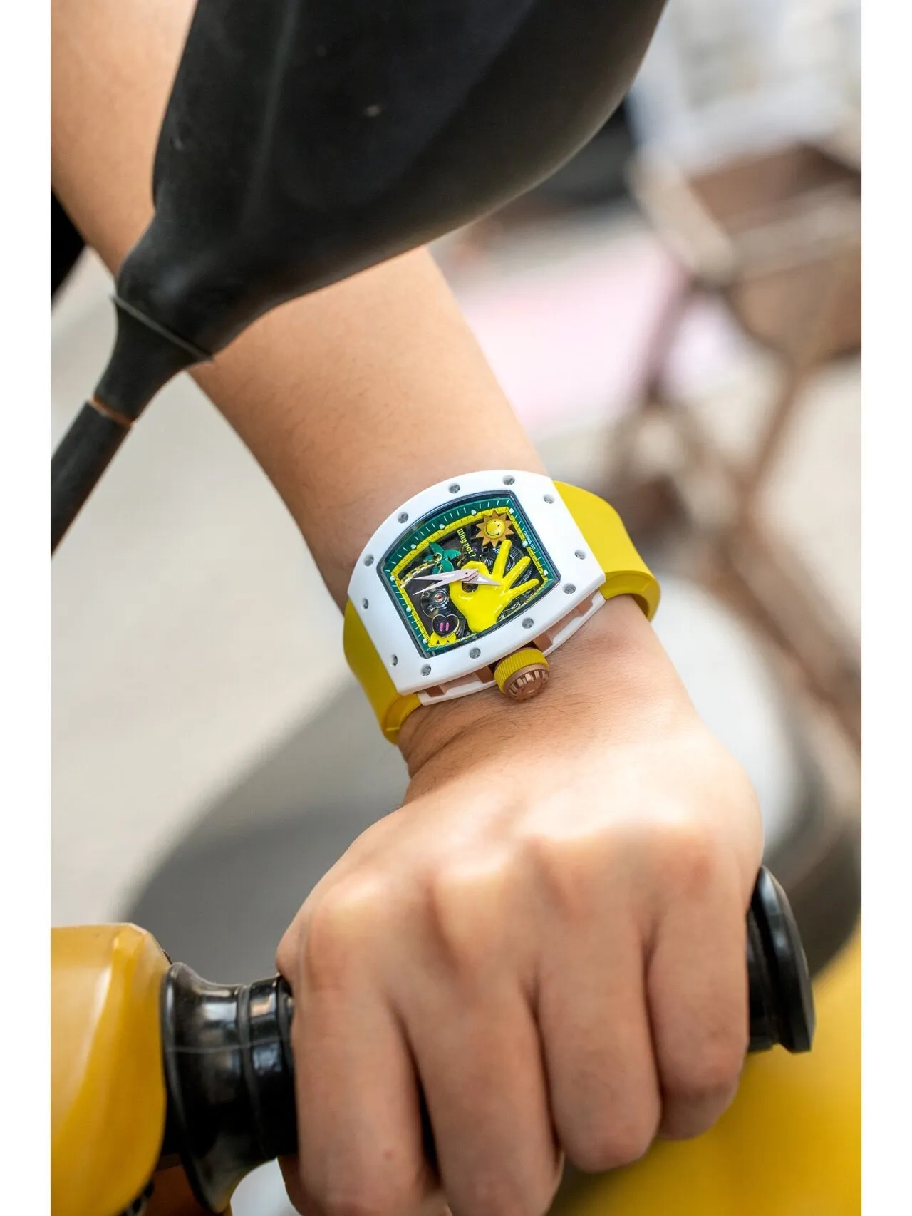 Копия часов CronusArt Ceramic Watch CM007-003