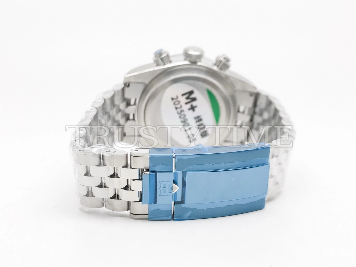 Копия часов Tudor Heritage Black Bay Chronograph M79360N-0024 Flamingo Blue