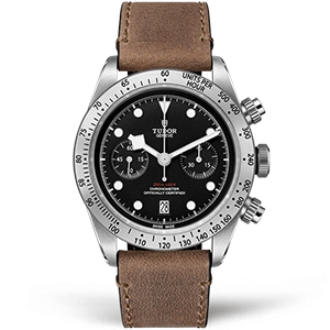 Копия часов Tudor Heritage Black Bay Black Chronograph 41mm M79350-0002